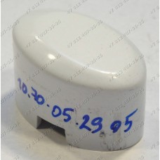 Белая клавиша панели стиральной машины Indesit W84TXEXBG WS105TXEX (80233560130) Белая клавиша панели стиральной машины Indesit W84TXEXBG WS105TXEX (80233560130)