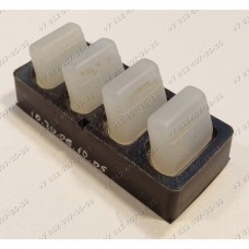 Блок кнопок резиновый стиральной машины Ariston AVSL80R, AVL109R Блок кнопок резиновый стиральной машины Ariston AVSL80R, AVL109R