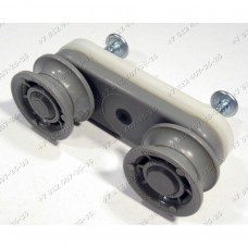 Ролики сдвоенные для посудомоечной машины Beko DIS5830 DFS05010W 7600158355 Ролики сдвоенные для посудомоечной машины Beko DIS5830 DFS05010W 7600158355
