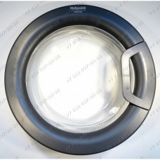 Люк в сборе для стиральной машины Ariston WMUF5050BCIS, VMUL501B Люк в сборе для стиральной машины Ariston WMUF5050BCIS, VMUL501B