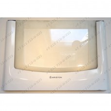 Внешнее стекло духовки в сборе с металлической окантовкой Ariston С6VP4(W)R C6VP4WR Внешнее стекло духовки в сборе с металлической окантовкой Ariston С6VP4(W)R C6VP4WR