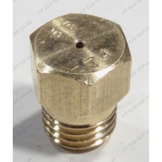 Форсунка (жиклер) M6, шаг 0,75, D-0,65 для духовки Hansa FCGI67153010, BHGY62019, FCMI68263080 Форсунка (жиклер) M6, шаг 0,75, D-0,65 для духовки Hansa FCGI67153010, BHGY62019, FCMI68263080