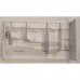 Панель дозатора для стиральной машины Gorenje WS53Z145 350004/01 Панель дозатора для стиральной машины Gorenje WS53Z145 350004/01