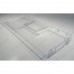 Панель ящика для холодильника Beko CA6017S, CA6017W, CDA644S, CDA644W, CDA645FS, CDA645FS/1 Панель ящика для холодильника Beko CA6017S, CA6017W, CDA644S, CDA644W, CDA645FS, CDA645FS/1
