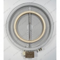 Конфорка стеклокерамика 2000W/1000W для плиты Miele KM631 40/62850648 Конфорка стеклокерамика 2000W/1000W для плиты Miele KM631 40/62850648