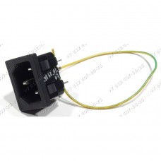Ответная часть сетевого шнура для мультиварки Supra MCS4511 MCS-4511 Ответная часть сетевого шнура для мультиварки Supra MCS4511 MCS-4511