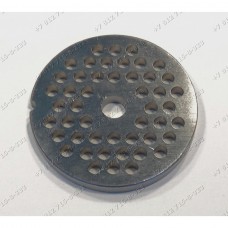 Решетка для мясорубки Zelmer, Bork M500, Moulinex ME645-ME665, Bosch MFW68... MFW67..., Redmond RMG-1203 отверстия средние Решетка для мясорубки Zelmer, Bork M500, Moulinex ME645-ME665, Bosch MFW68... MFW67..., Redmond RMG-1203 отверстия средние