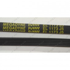 Ремень EL 1173 J5 4400FR3116A для стиральной машины LG, Daewoo, Атлант Megadyne Ремень EL 1173 J5 4400FR3116A для стиральной машины LG, Daewoo, Атлант Megadyne
