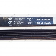 Ремень 1226 J5 MAEL 1214J стиральной машины Indesit WITL86EU/E, ARTXF109EX, WITXL69AG, ECOTF1051EU Ремень 1226 J5 MAEL 1214J стиральной машины Indesit WITL86EU/E, ARTXF109EX, WITXL69AG, ECOTF1051EU